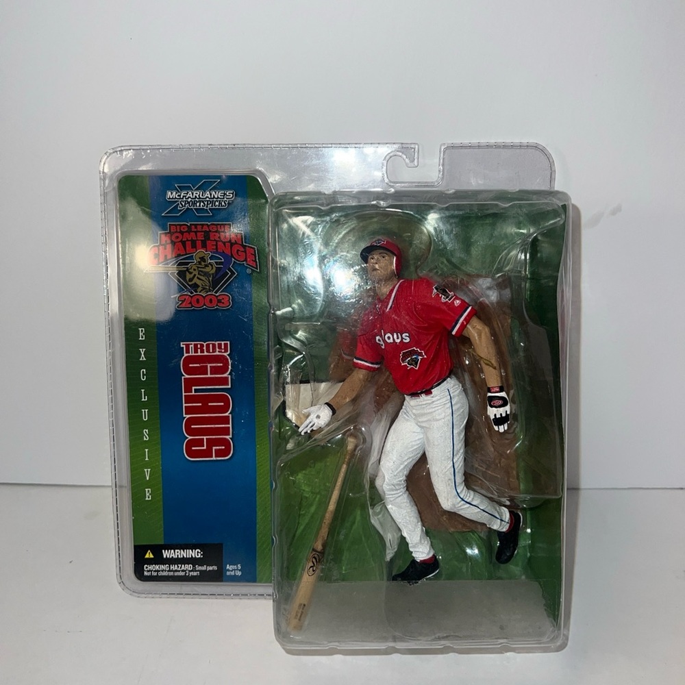 2003 TROY GLAUS McFARLANE SPORTSPICKS MLB ACTION FIGURE SERIES 7 TROY GLAUS  Ana